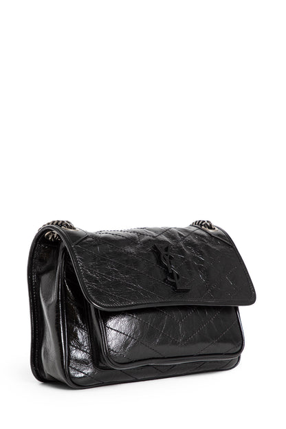 SAINT LAURENT WOMAN BLACK SHOULDER BAGS