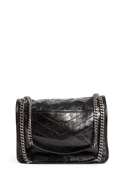 SAINT LAURENT WOMAN BLACK SHOULDER BAGS