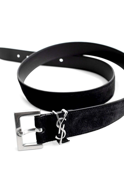 SAINT LAURENT MAN BLACK BELTS