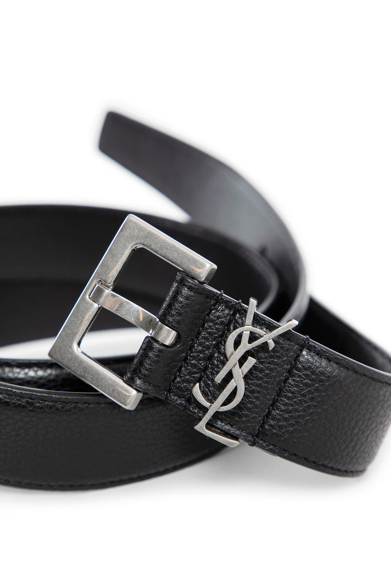 SAINT LAURENT MAN BLACK BELTS