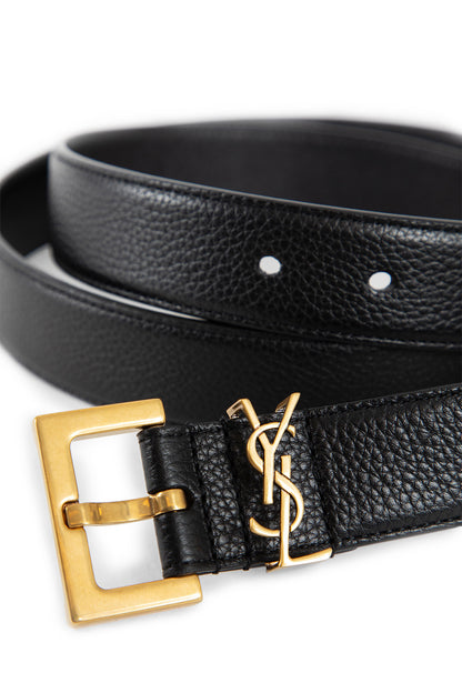 SAINT LAURENT MAN BLACK BELTS