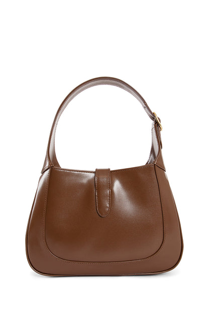 GUCCI WOMAN BROWN SHOULDER BAGS