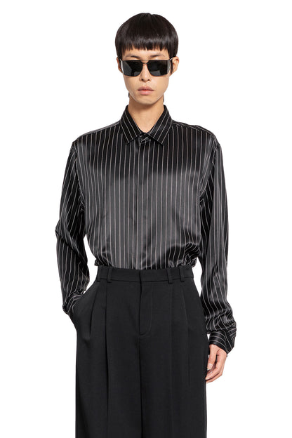 Antonioli SAINT LAURENT MAN BLACK SHIRTS