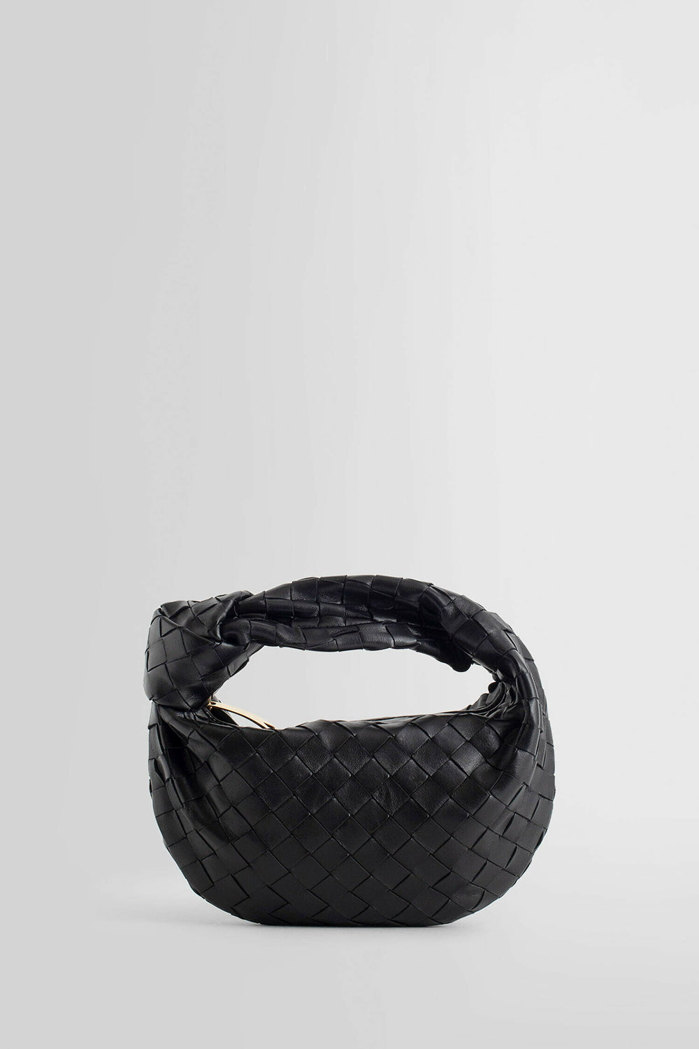 BOTTEGA VENETA WOMAN BLACK TOP HANDLE BAGS