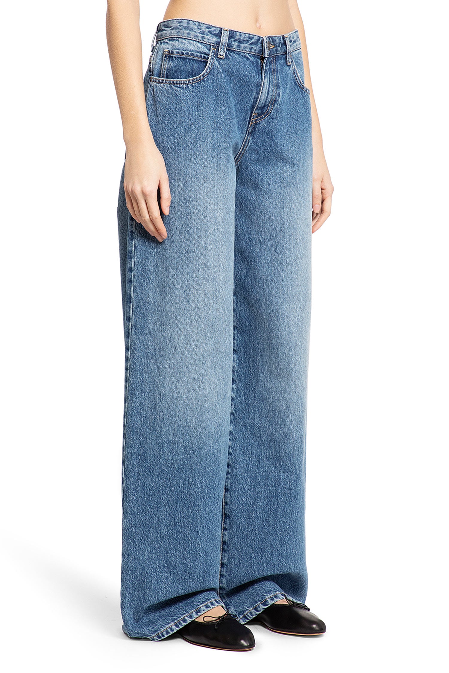 THE ROW Eglitta flared jeans woman