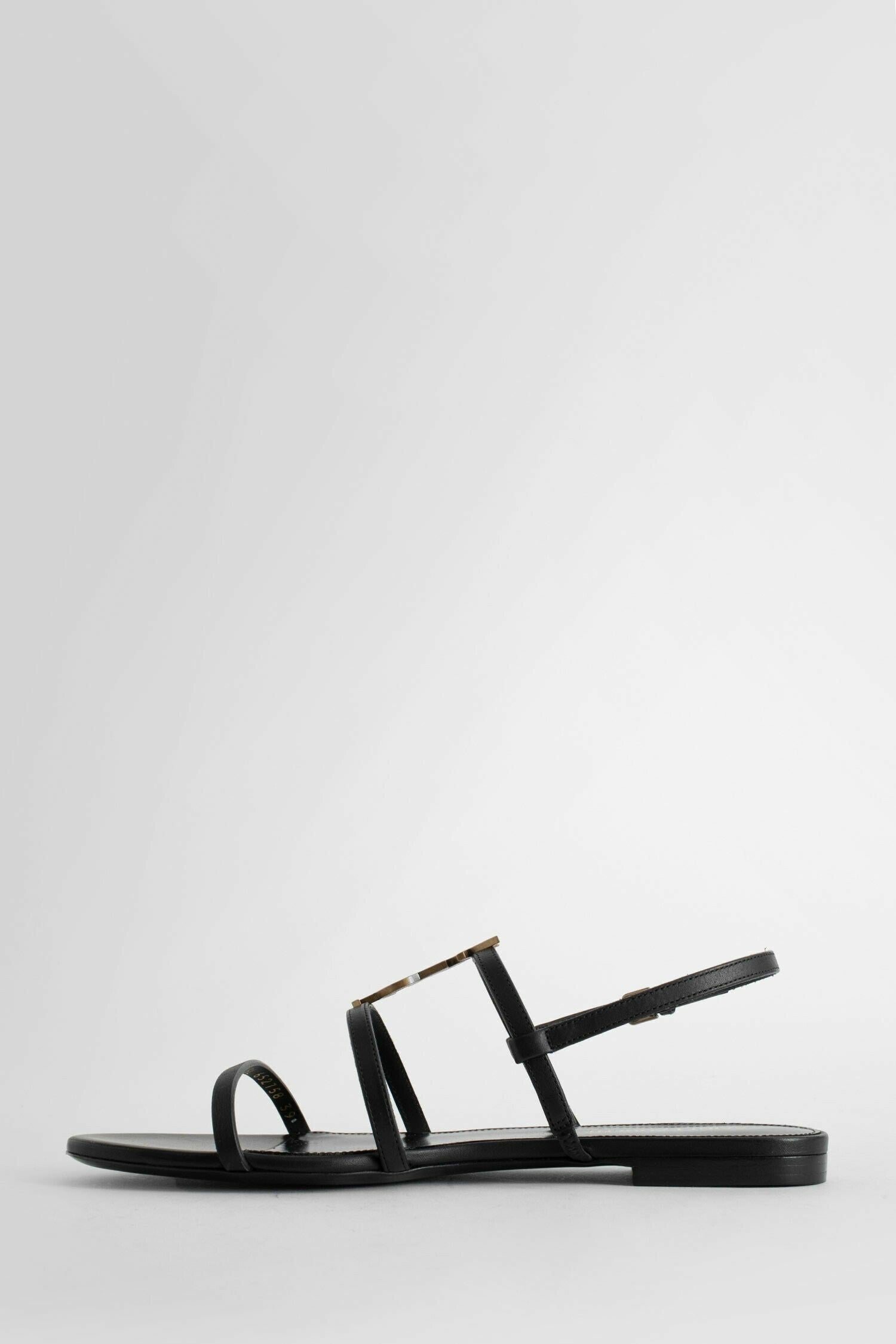 SAINT LAURENT Cassandra Flat Sandals woman