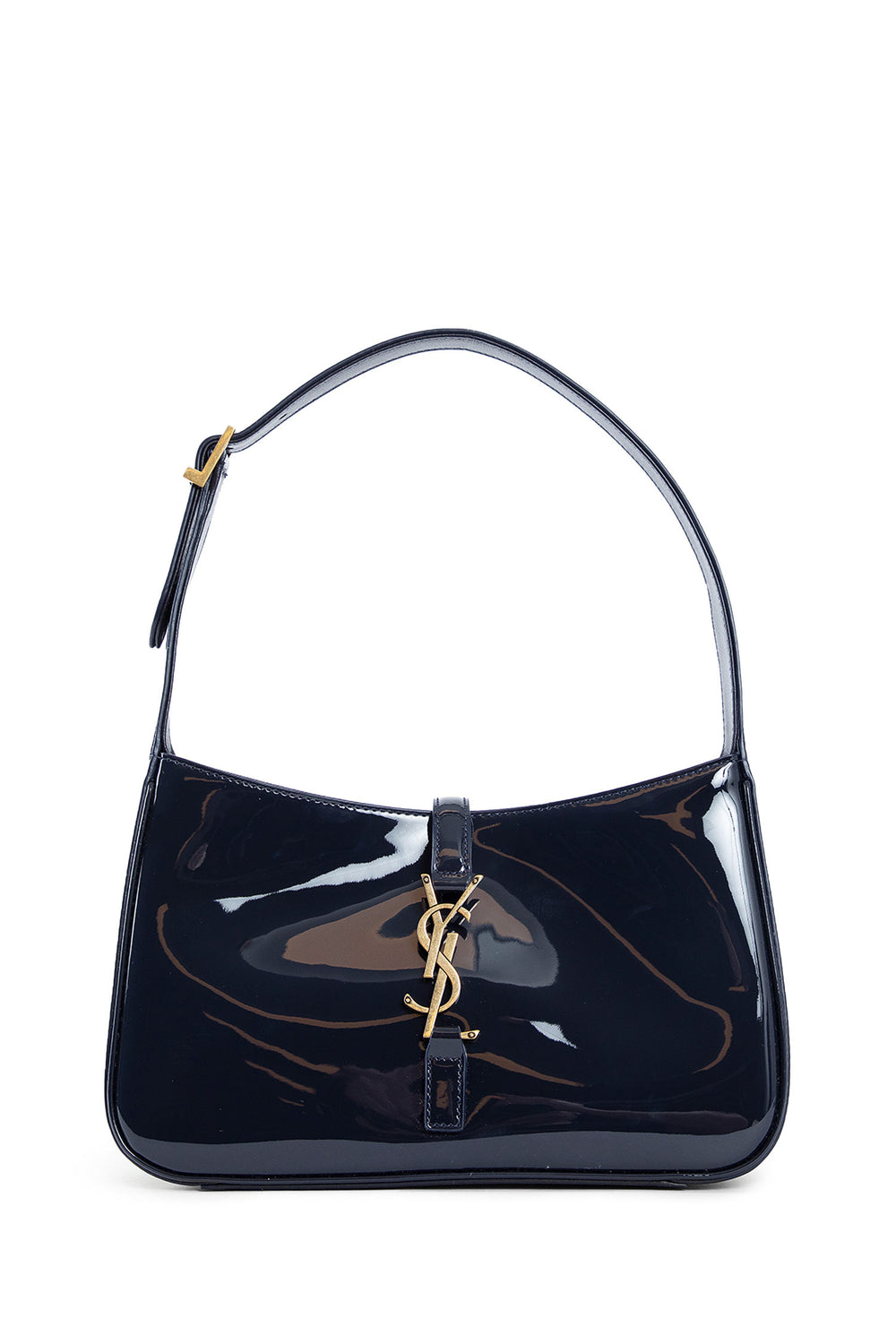 SAINT LAURENT WOMAN BLUE SHOULDER BAGS