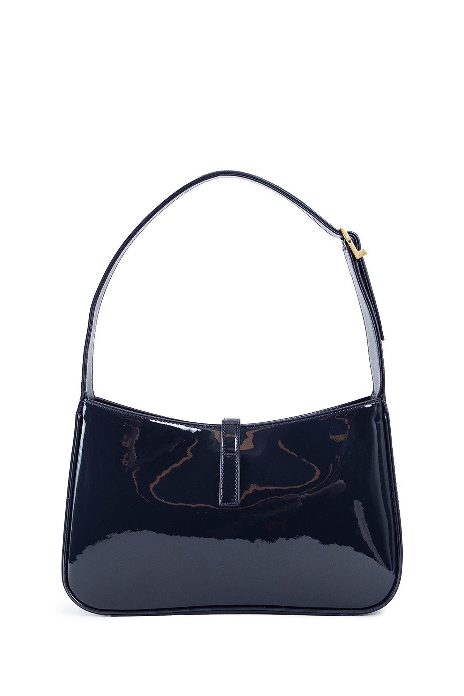 SAINT LAURENT WOMAN BLUE SHOULDER BAGS