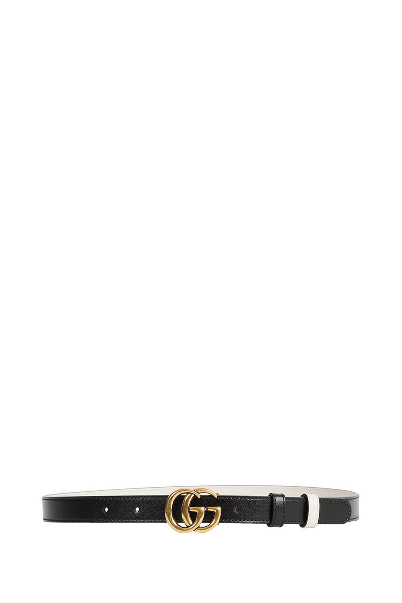 GUCCI GG Marmont Reversible Thin Belt woman