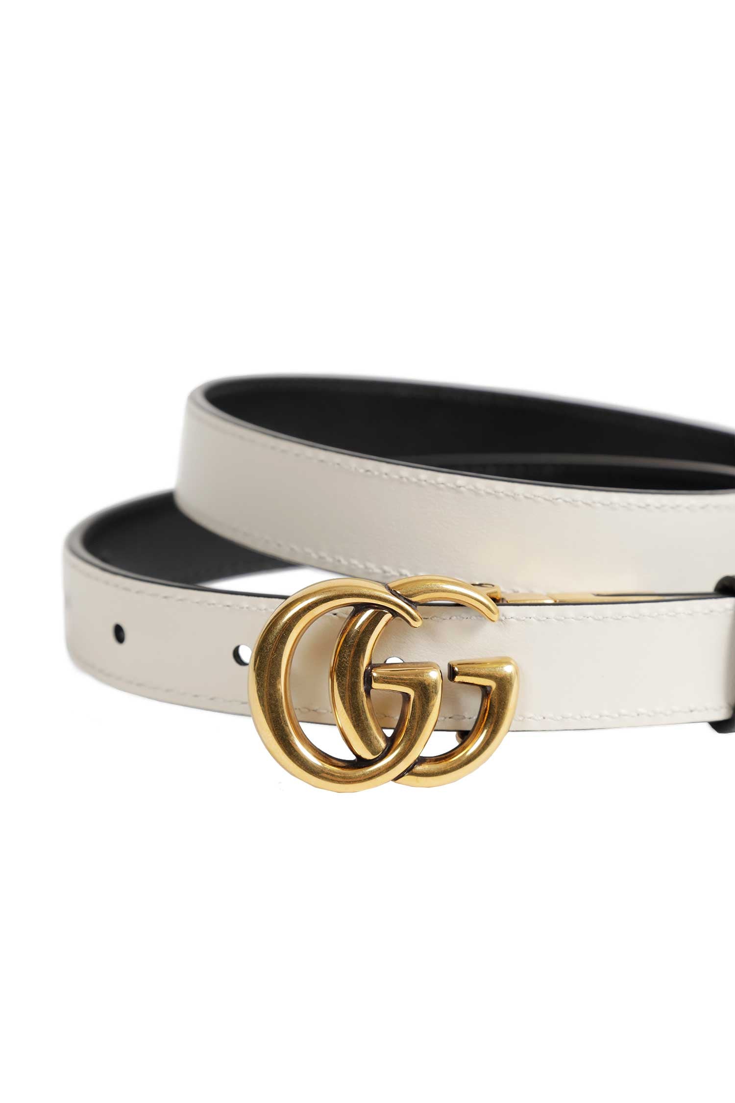 GUCCI GG Marmont Reversible Thin Belt woman