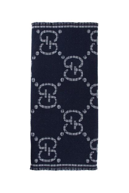 GUCCI MAN BLUE SCARVES