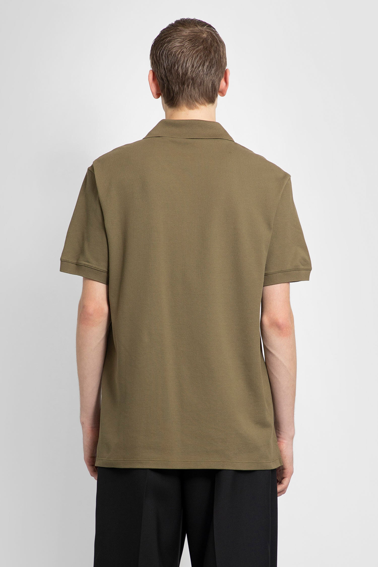 ALEXANDER MCQUEEN MAN GREEN T-SHIRTS