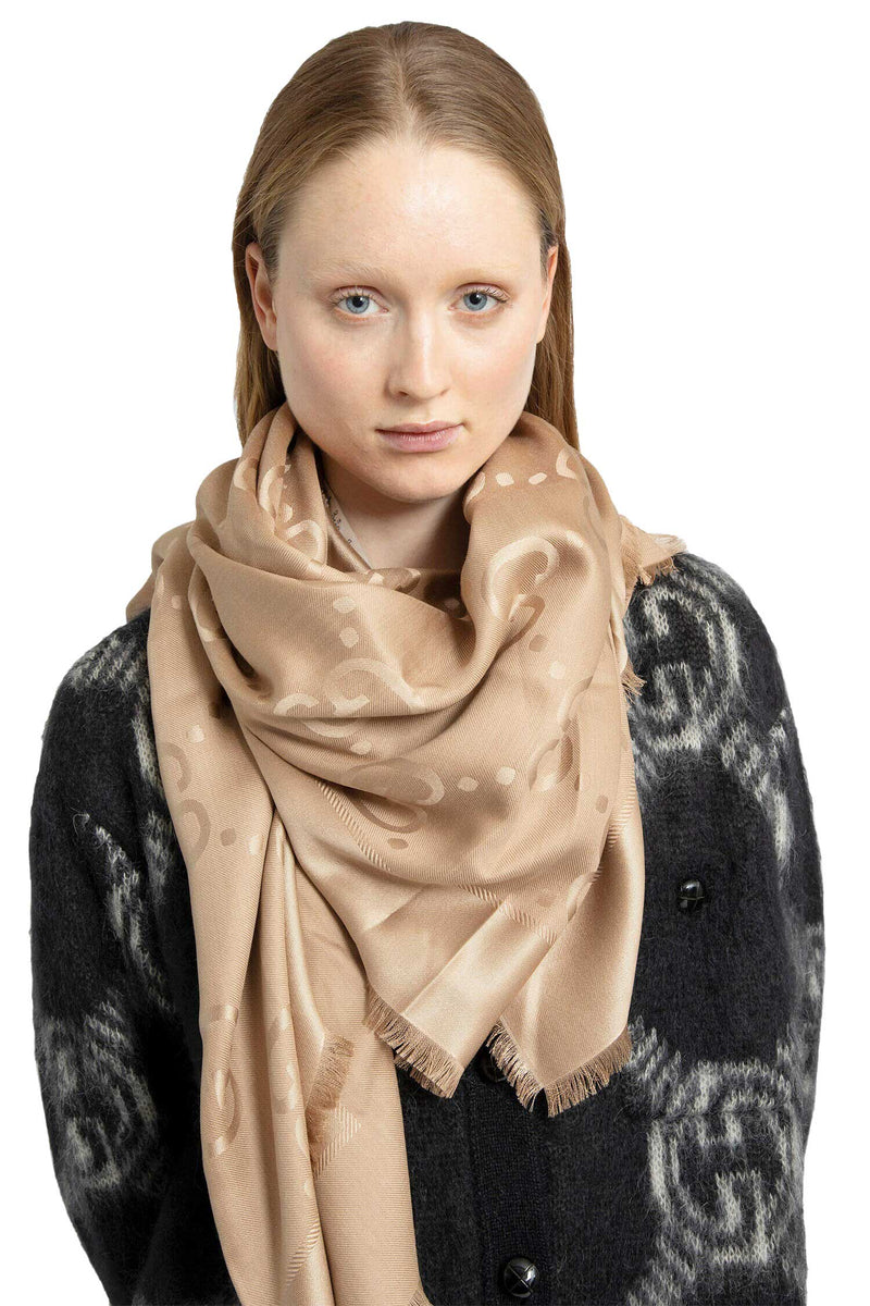 Jacquard Silk Wool Shawl