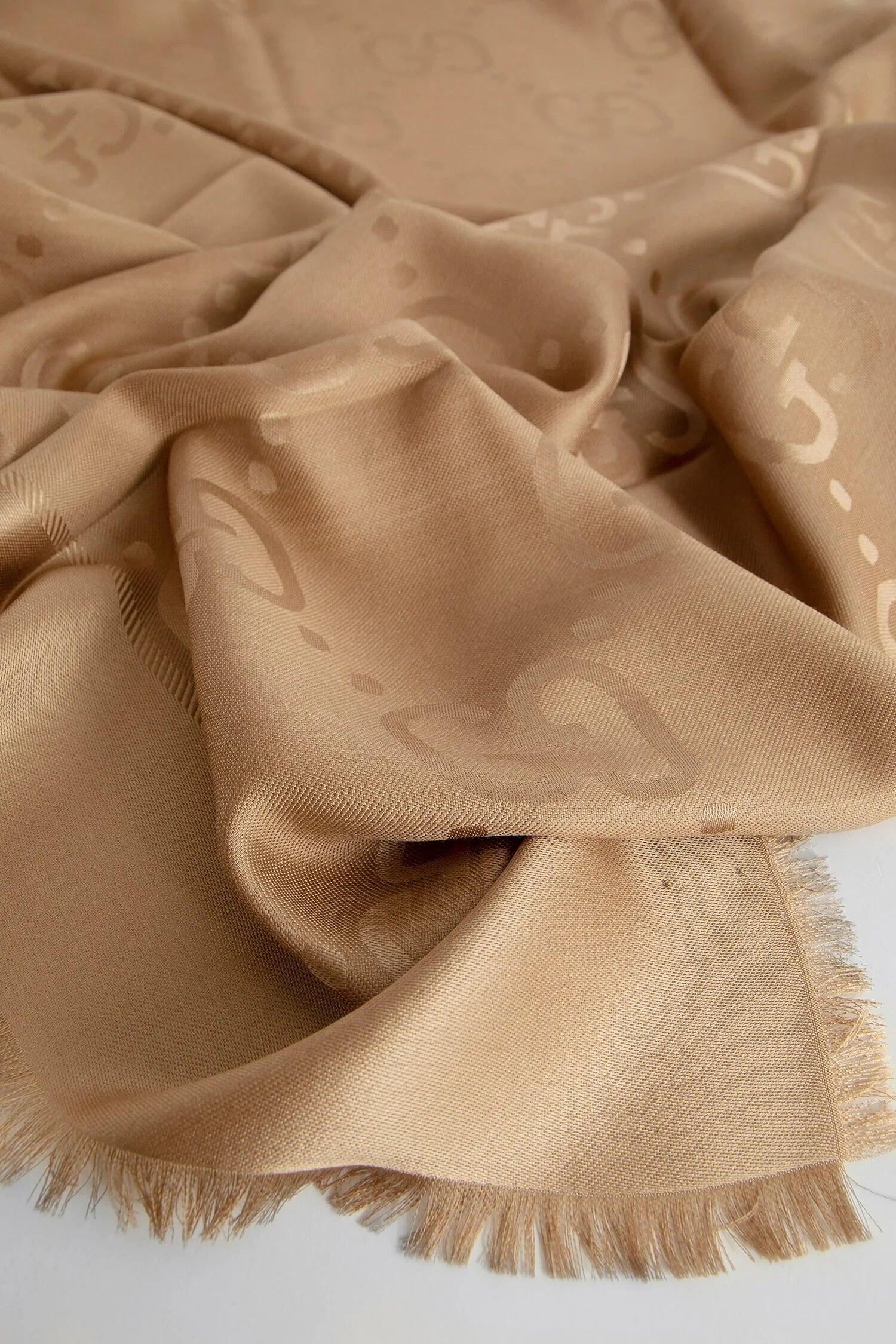 Jacquard Silk Wool Shawl - Antonioli.eu
