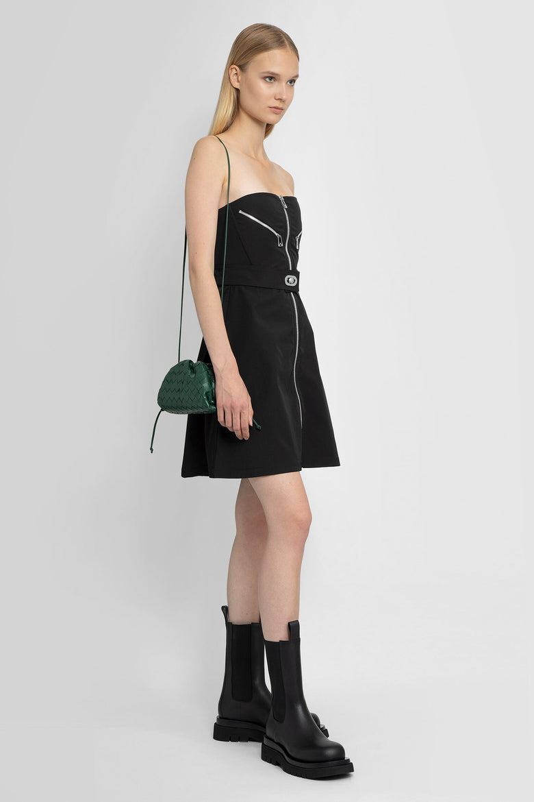 BOTTEGA VENETA WOMAN BLACK DRESSES