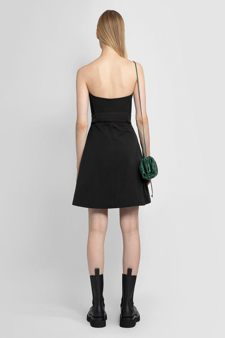 BOTTEGA VENETA WOMAN BLACK DRESSES