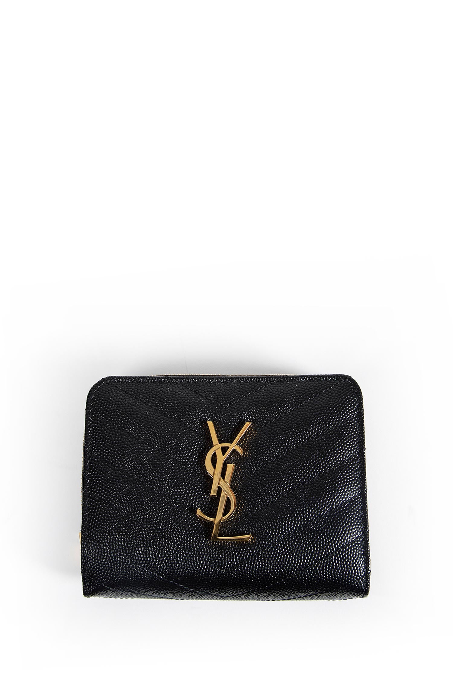 Cassandre Matelassé Compact Zip Wallet