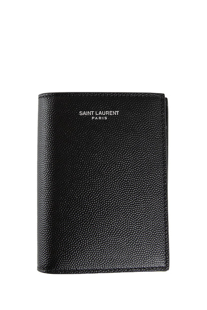 SAINT LAURENT MAN BLACK WALLETS & CARDHOLDERS