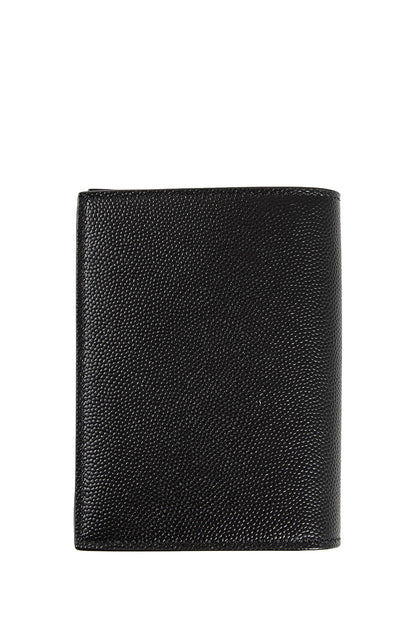 SAINT LAURENT MAN BLACK WALLETS & CARDHOLDERS