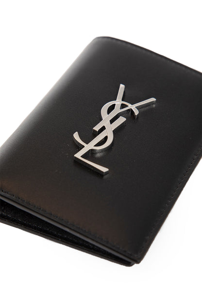 SAINT LAURENT MAN BLACK WALLETS & CARDHOLDERS