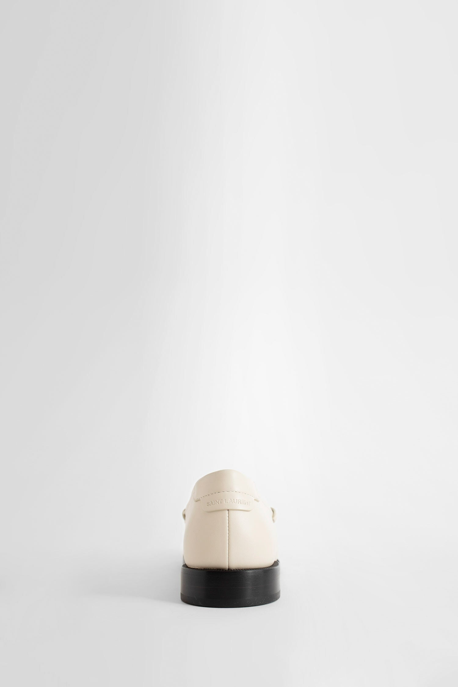 SAINT LAURENT WOMAN OFF-WHITE FLATS