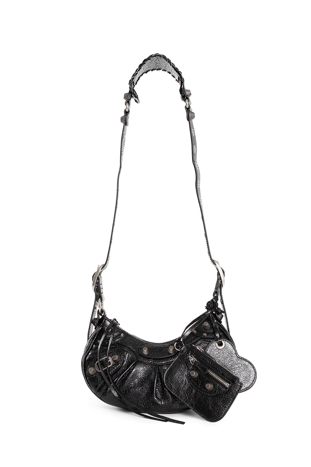 BALENCIAGA WOMAN BLACK CROSSBODY BAGS - Antonioli.eu