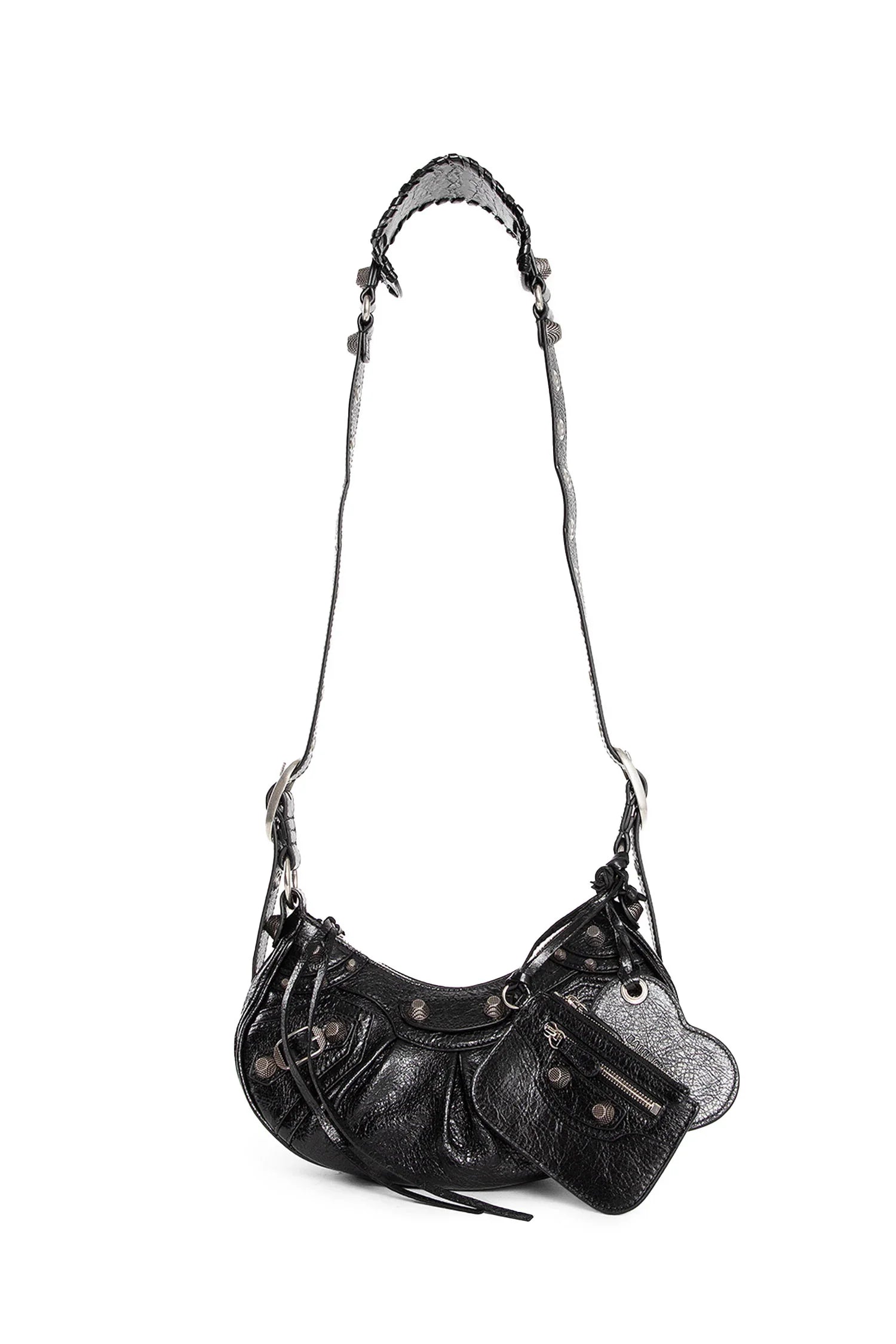 BALENCIAGA WOMAN BLACK CROSSBODY BAGS - Antonioli.eu