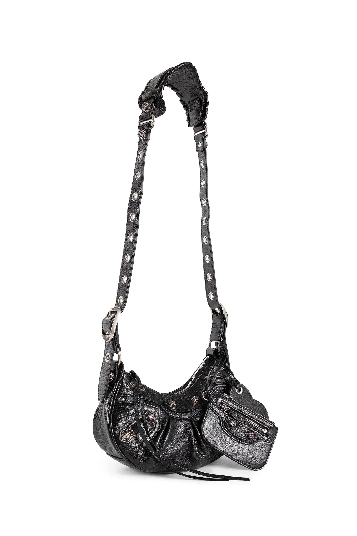 BALENCIAGA WOMAN BLACK CROSSBODY BAGS - Antonioli.eu