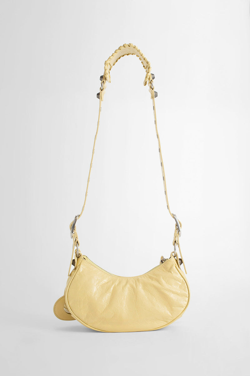 BALENCIAGA WOMAN YELLOW SHOULDER BAGS BALENCIAGA SHOULDER BAGS