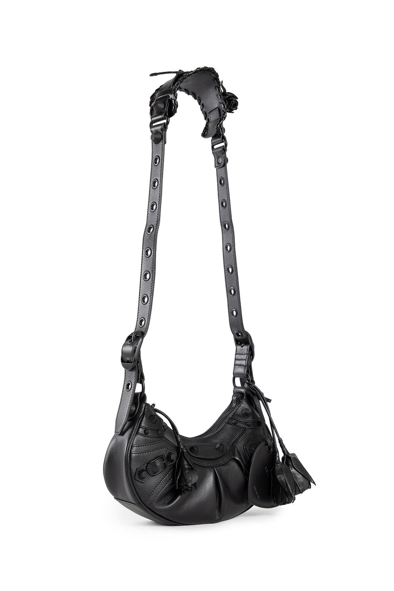 BALENCIAGA WOMAN BLACK CROSSBODY BAGS