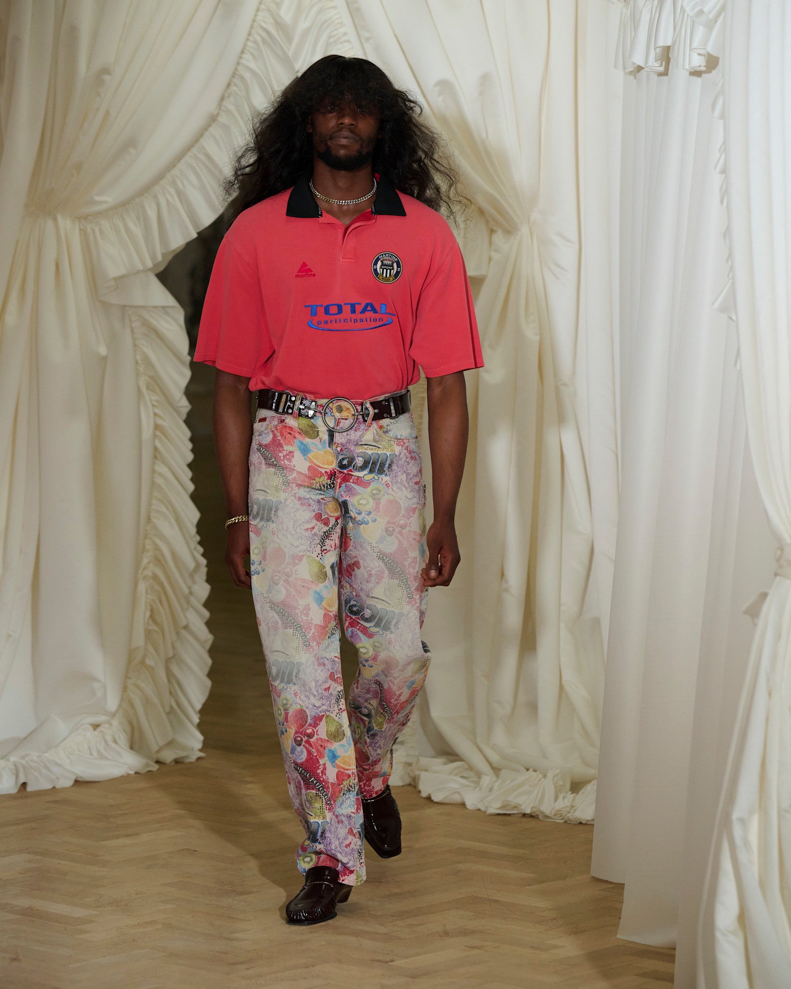 Oversized S/S Polo