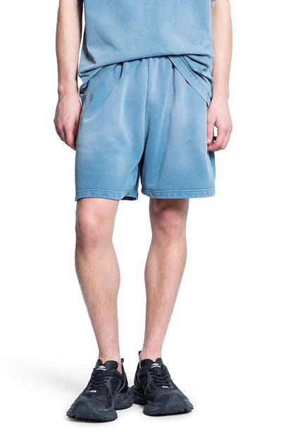 BALENCIAGA MAN BLUE SHORTS & SKIRTS