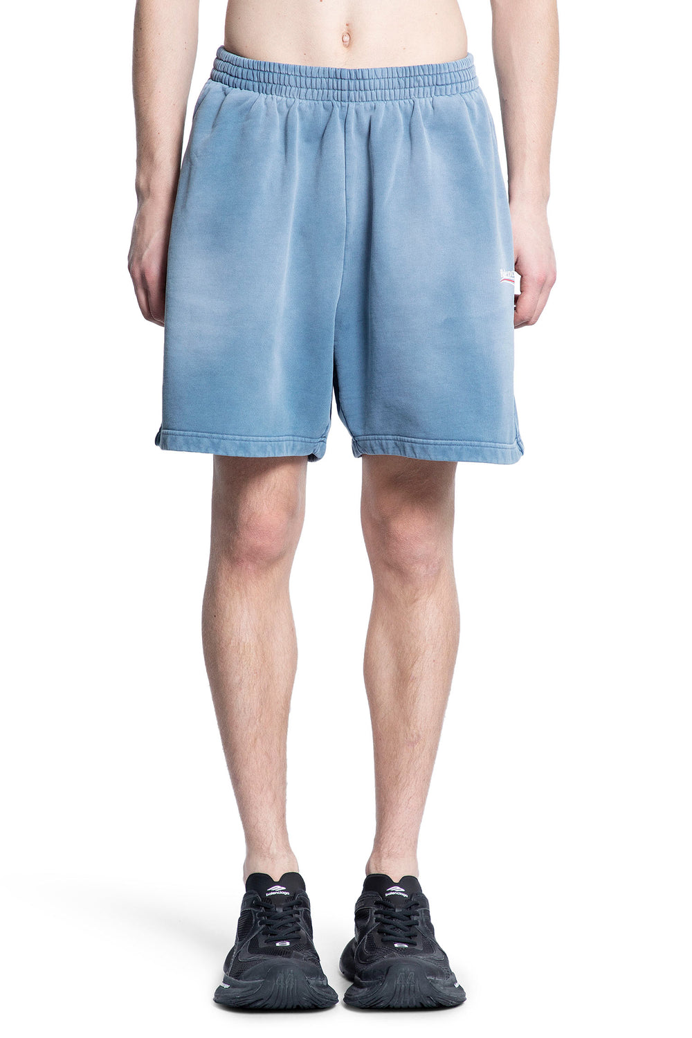 BALENCIAGA MAN BLUE SHORTS & SKIRTS