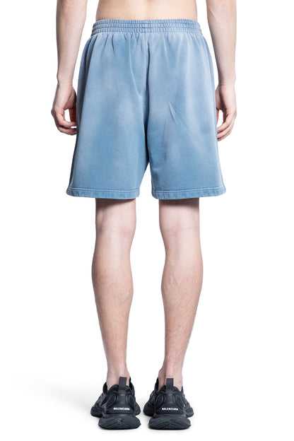 BALENCIAGA MAN BLUE SHORTS & SKIRTS