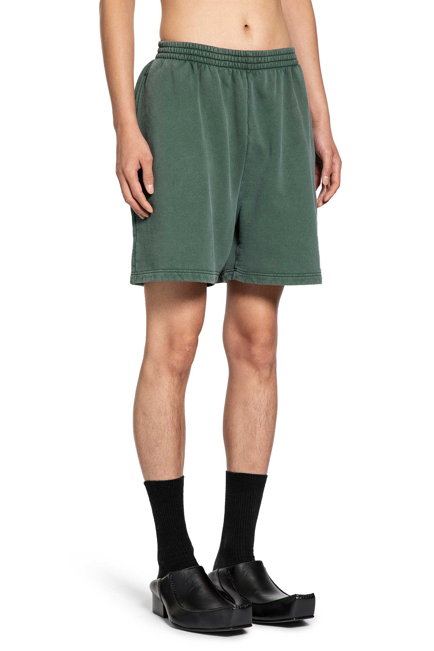 Mini Sweat Shorts Cotton Blend