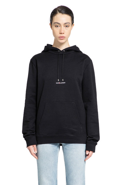 Antonioli SAINT LAURENT WOMAN BLACK SWEATSHIRTS