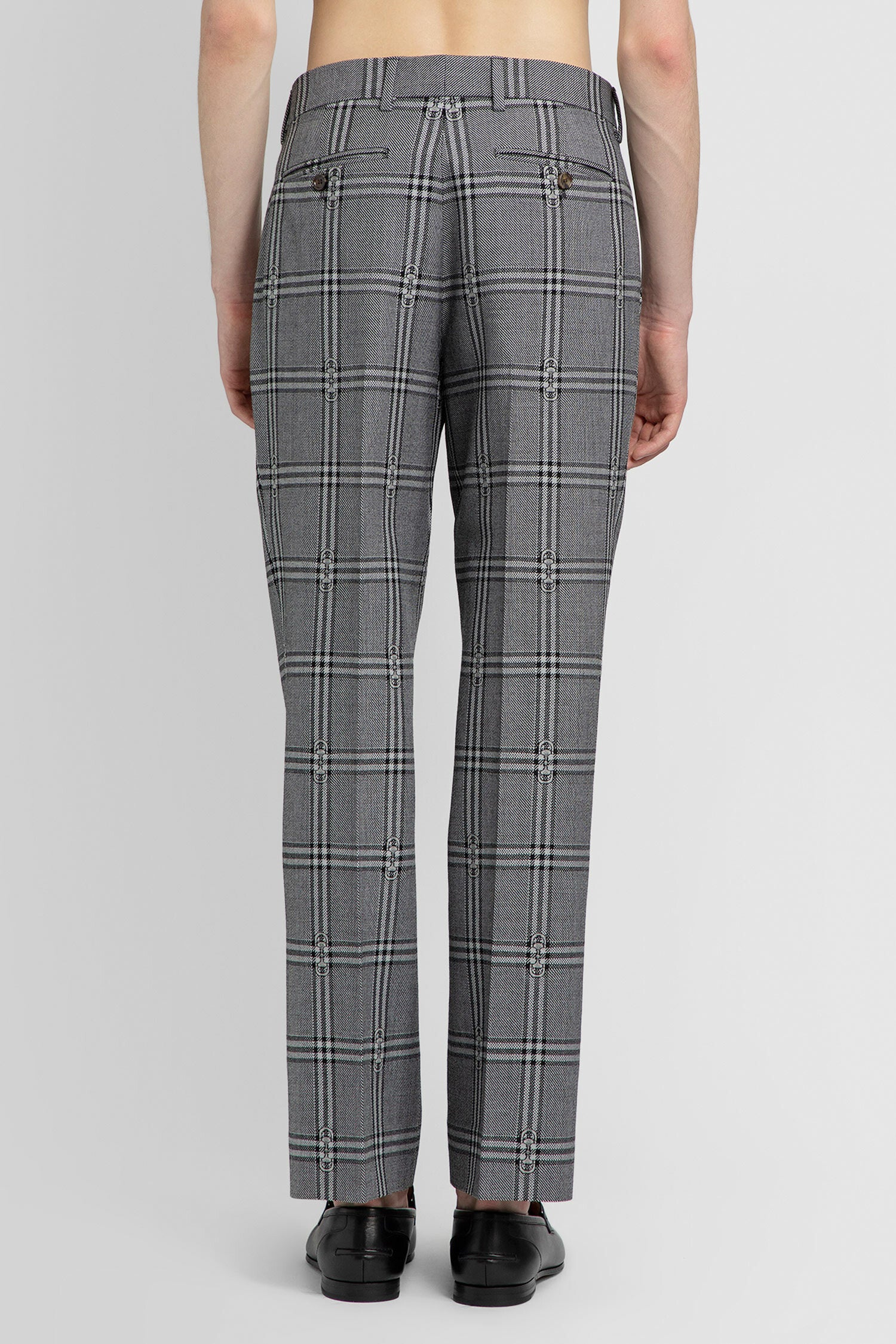 GUCCI MAN GREY TROUSERS