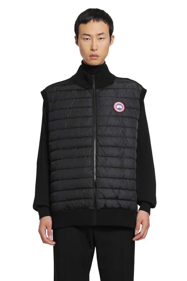 CANADA GOOSE Hybridge Knit Vest man