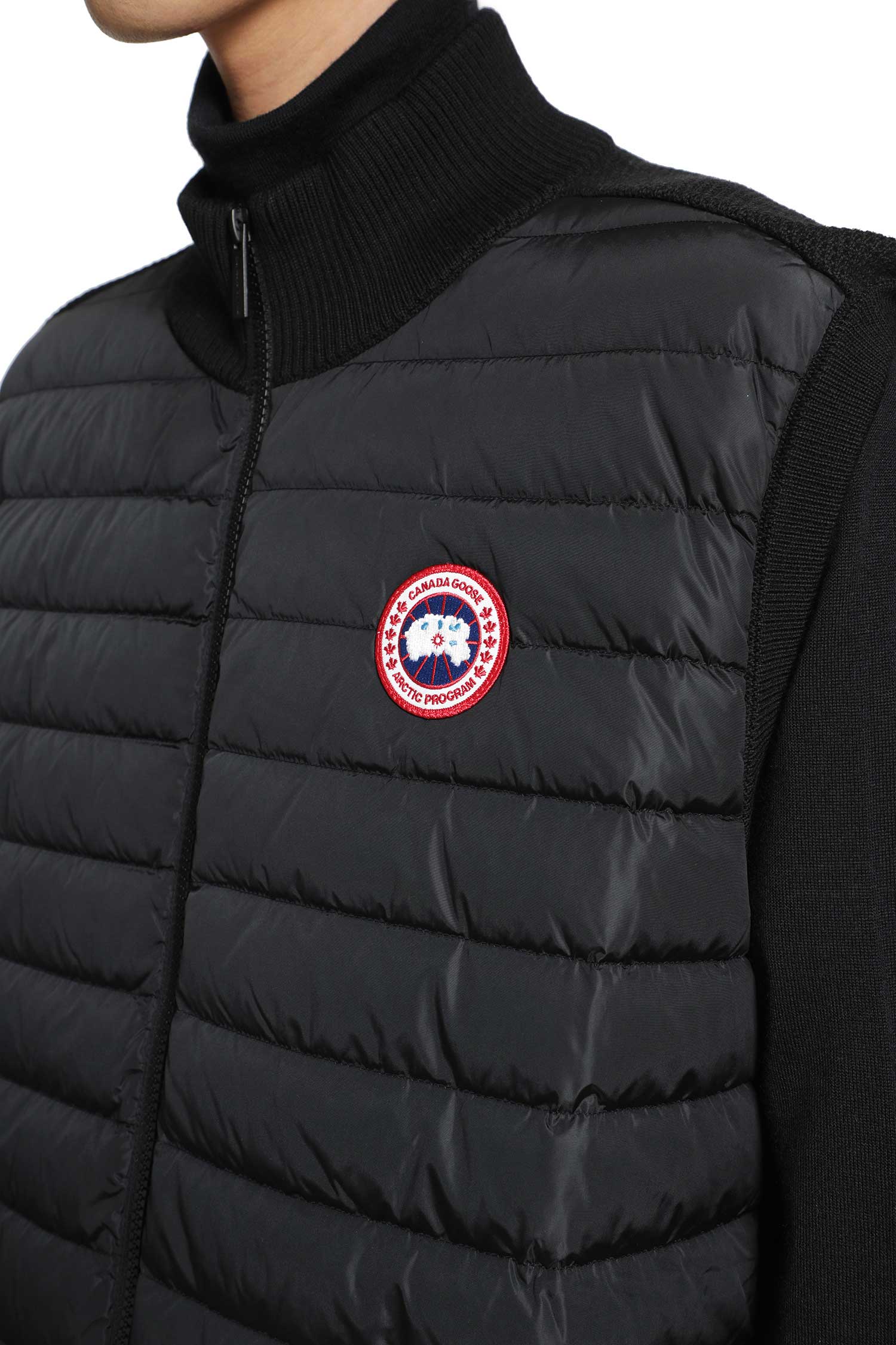 CANADA GOOSE Hybridge Knit Vest man