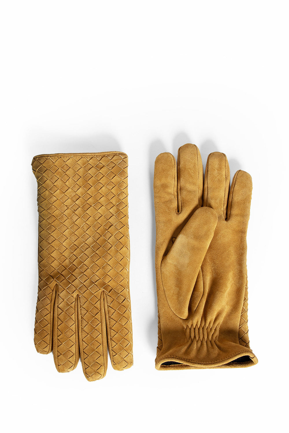 BOTTEGA VENETA MAN BEIGE GLOVES