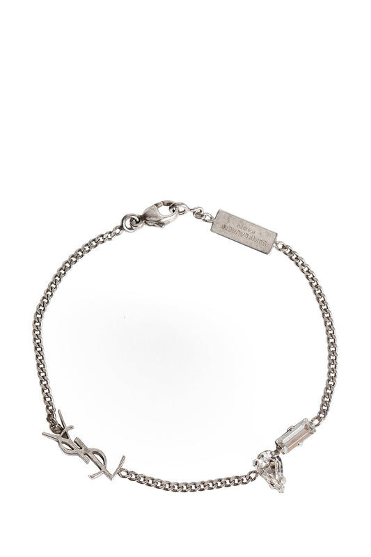 SAINT LAURENT WOMAN SILVER JEWELLERY