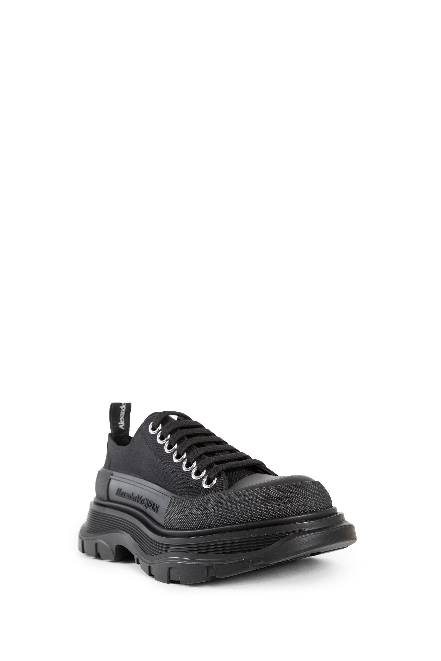 ALEXANDER MCQUEEN WOMAN BLACK SNEAKERS