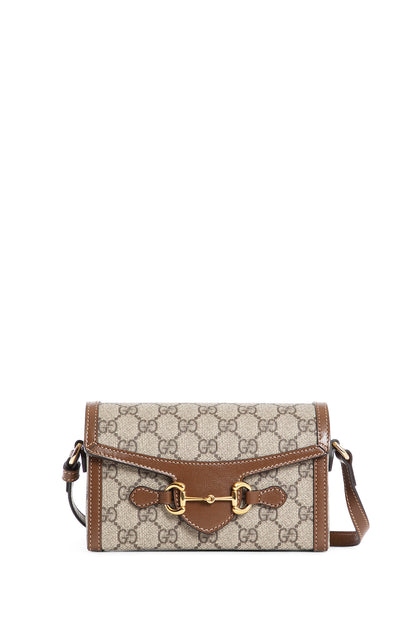 GUCCI MAN BROWN MINI BAGS