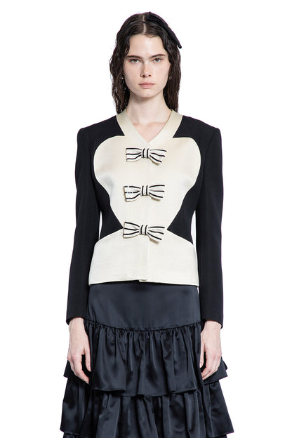 VALENTINO WOMAN BLACK&WHITE BLAZERS