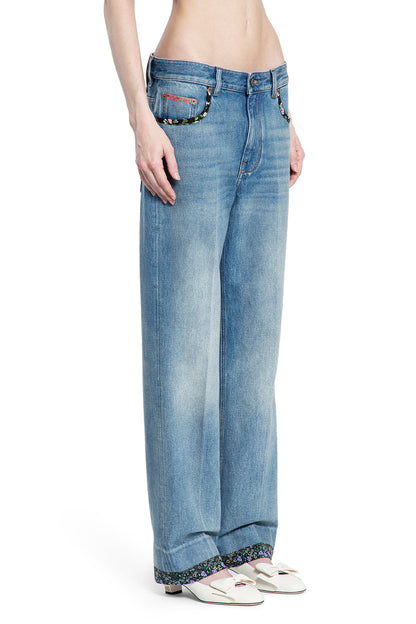 VALENTINO WOMAN BLUE JEANS