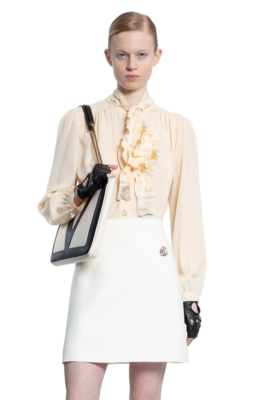 VALENTINO WOMAN OFF-WHITE SHIRTS - Antonioli.eu