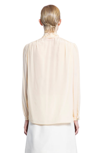 VALENTINO WOMAN OFF-WHITE SHIRTS