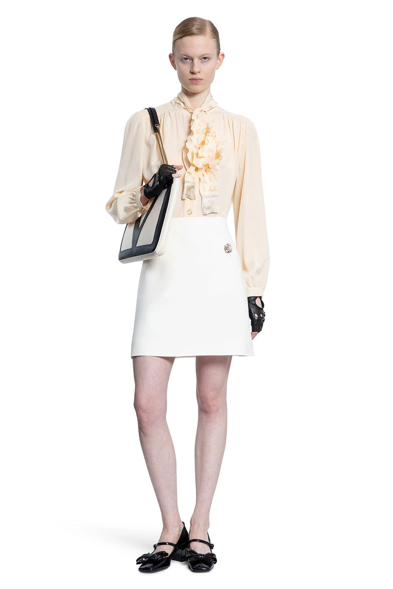 VALENTINO WOMAN OFF-WHITE SHIRTS - Antonioli.eu