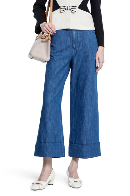 VALENTINO WOMAN BLUE JEANS