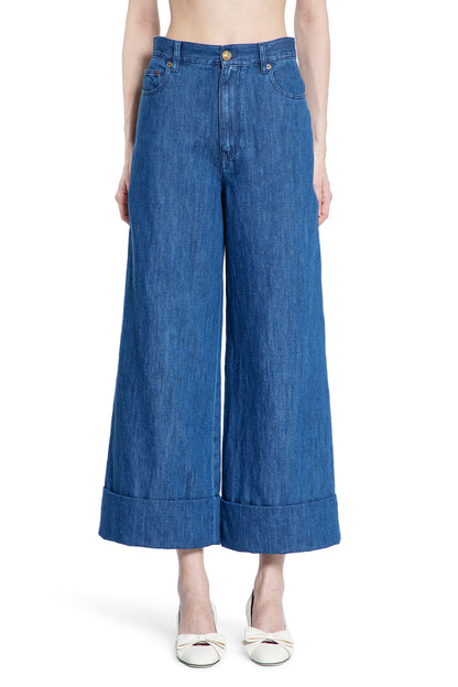 VALENTINO WOMAN BLUE JEANS